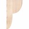 Ekena Millwork Crestline Rough Sawn Corbel, Douglas Fir, 4"W x 10"D x 18"H COR04X10X18CRE00RDF - alternate 4